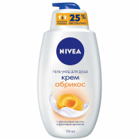 Гель для душа NIVEA Крем абрикос