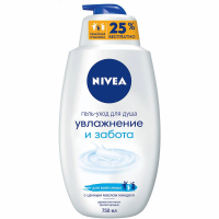 Гель-уход для душа Nivea Bath Care 'Увлажнение и Забота'