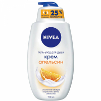 Гель-уход для душа Nivea Крем апельсин