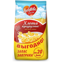 Хлопья Любятово Кукурузные