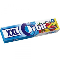 Жевательная резинка Orbit XXL Клубника-банан