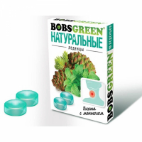 Леденцы BOBSGREEN пихта с ментолом