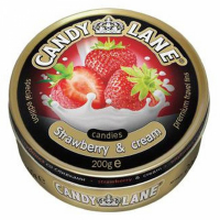 Леденцы Candy Lane  клубника со сливками ж/б