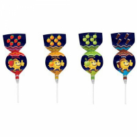 Леденец Сладкая Сказка Колобок на палочке дисплей