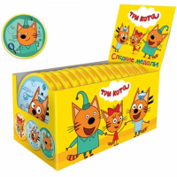 Медали шоколадные ТРИ КОТА