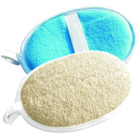 Мочалка YORK из люфы овал