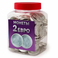 Монеты Сладкая Сказка 2 евро в банке