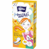 Прокладки  ежедневные BELLA for teens Panty energy супертонкие 20шт.