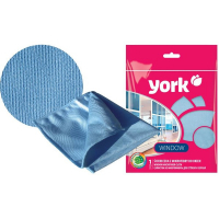 Салфетка YORK из микрофибры для окон