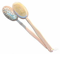 Щетка-массажёр YORK двухсторонняя с ручкой