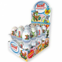 Шоколадное яйцо МЕГА СЕКРЕТ жуки прыгуны с игрушкой