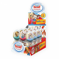 Шоколадное яйцо Сладкая Сказка с игрушкой Барбоскины