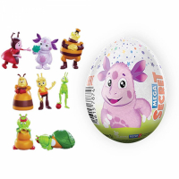 Шоколадное яйцо Сладкая Сказка с игрушкой Лунтик