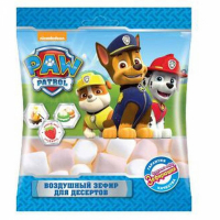 Зефир воздушный 'Paw Patrol'для десертов